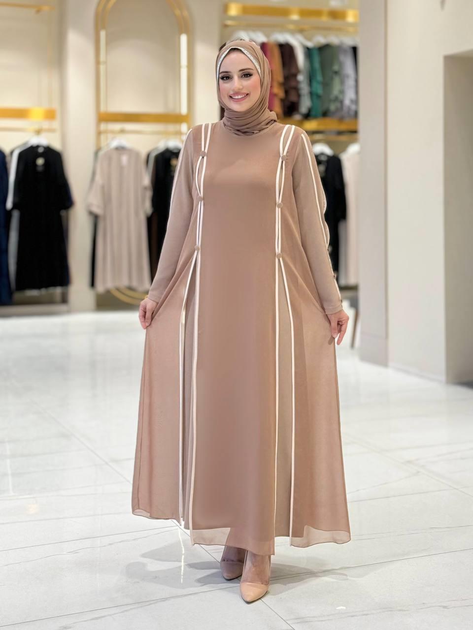 Krep Elbise Vizon Taş 