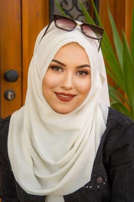 Siyah Beyaz Double Şal