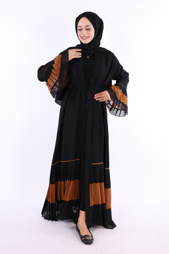 Siyah Taba Abaya 