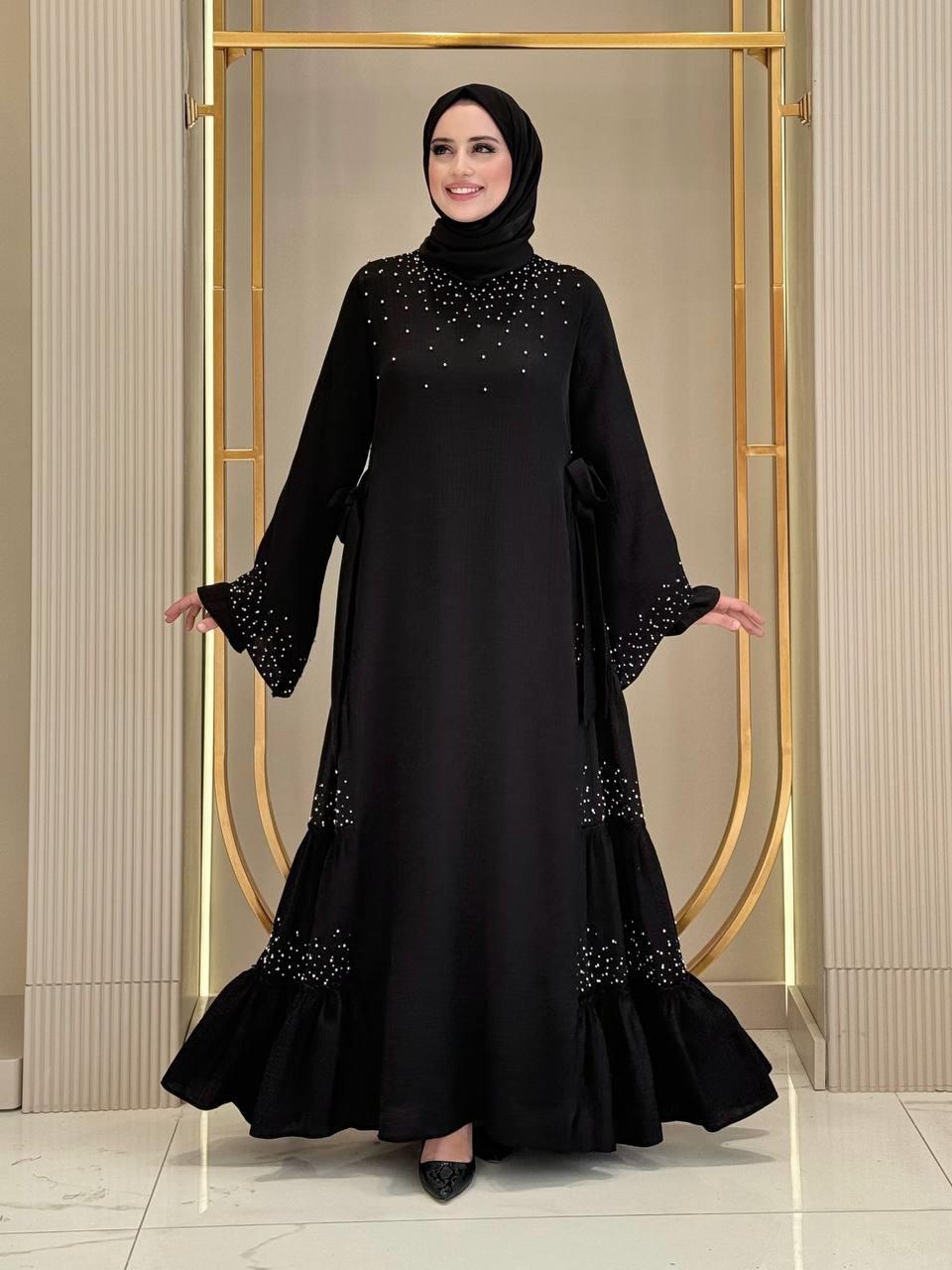 Taş İşlemeli Elbise