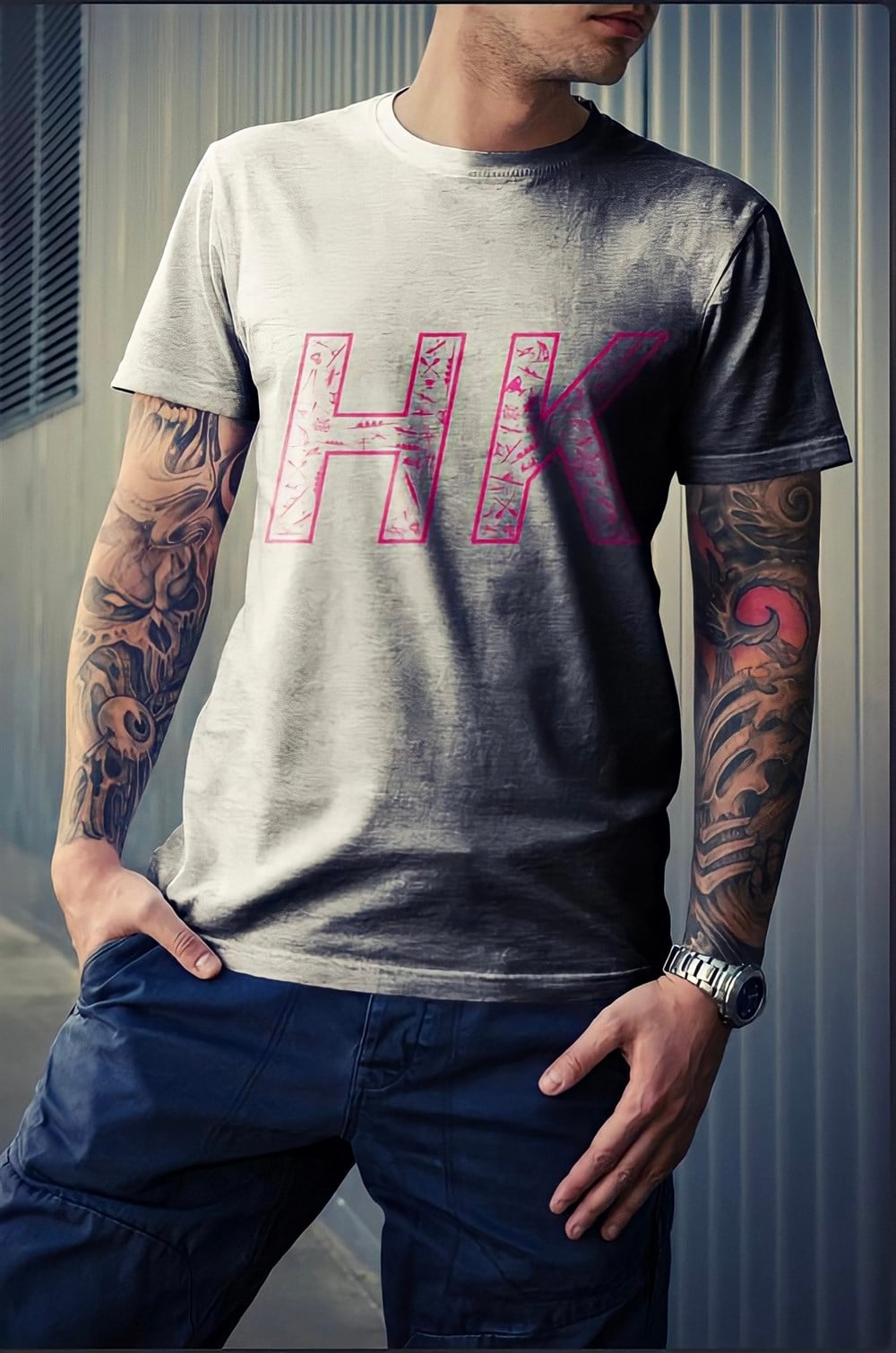 Haliç Kürek KulübüT-SHIRT 2022 - Kolleksiyon 1 Gri (Haliç Kürek Spor Kulübü)