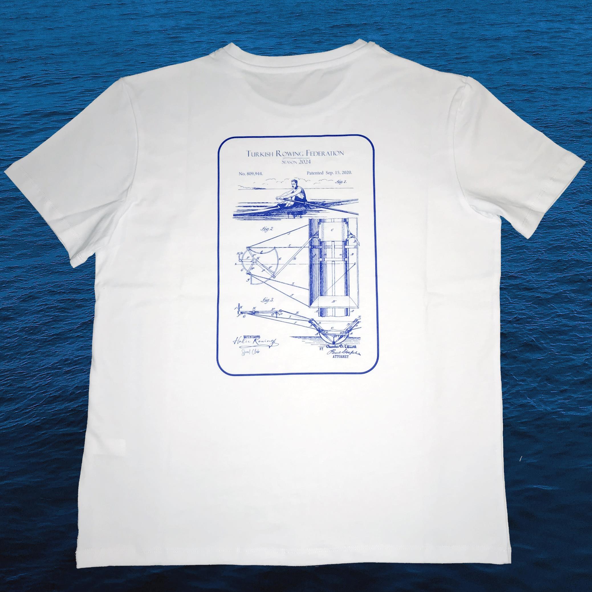 Haliç Kürek KulübüT-SHIRT 2024 - Kolleksiyon 3 Beyaz (Haliç Kürek Spor Kulübü)