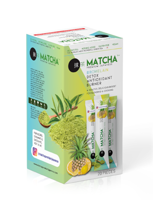 MATCHA & BROMELAİN Japon Çayı 20 adet X 8 Gr