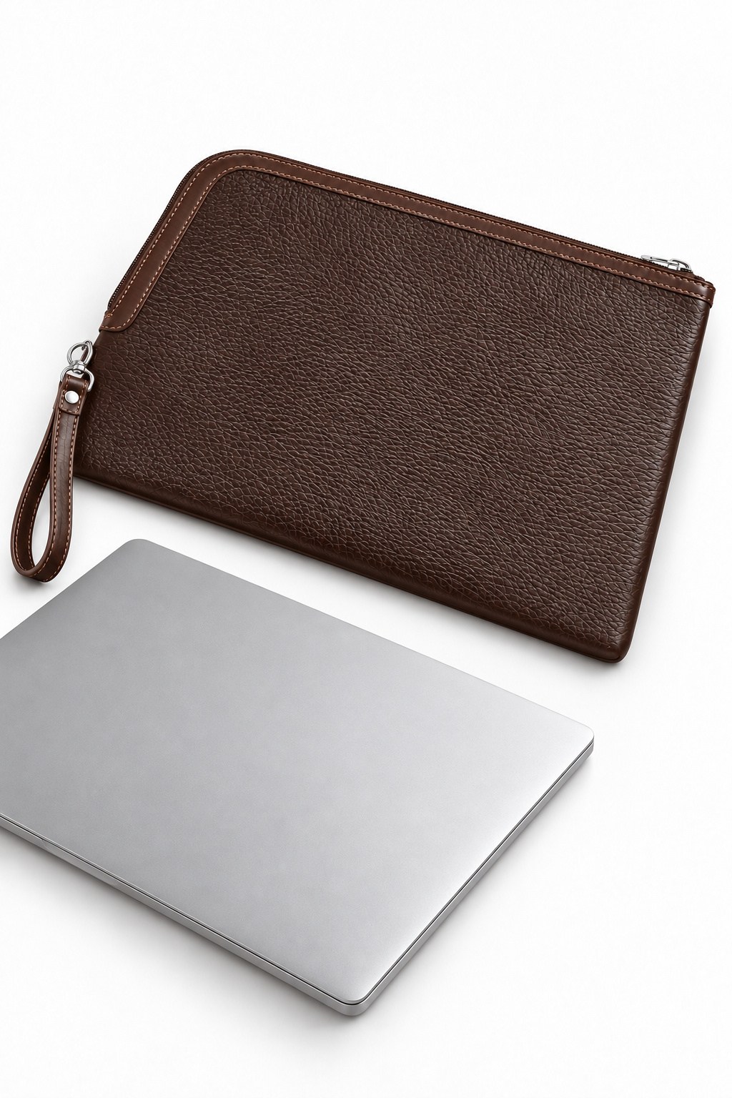 13 İnç Tablet ve Laptop Taşıma Çantası Kahverengi