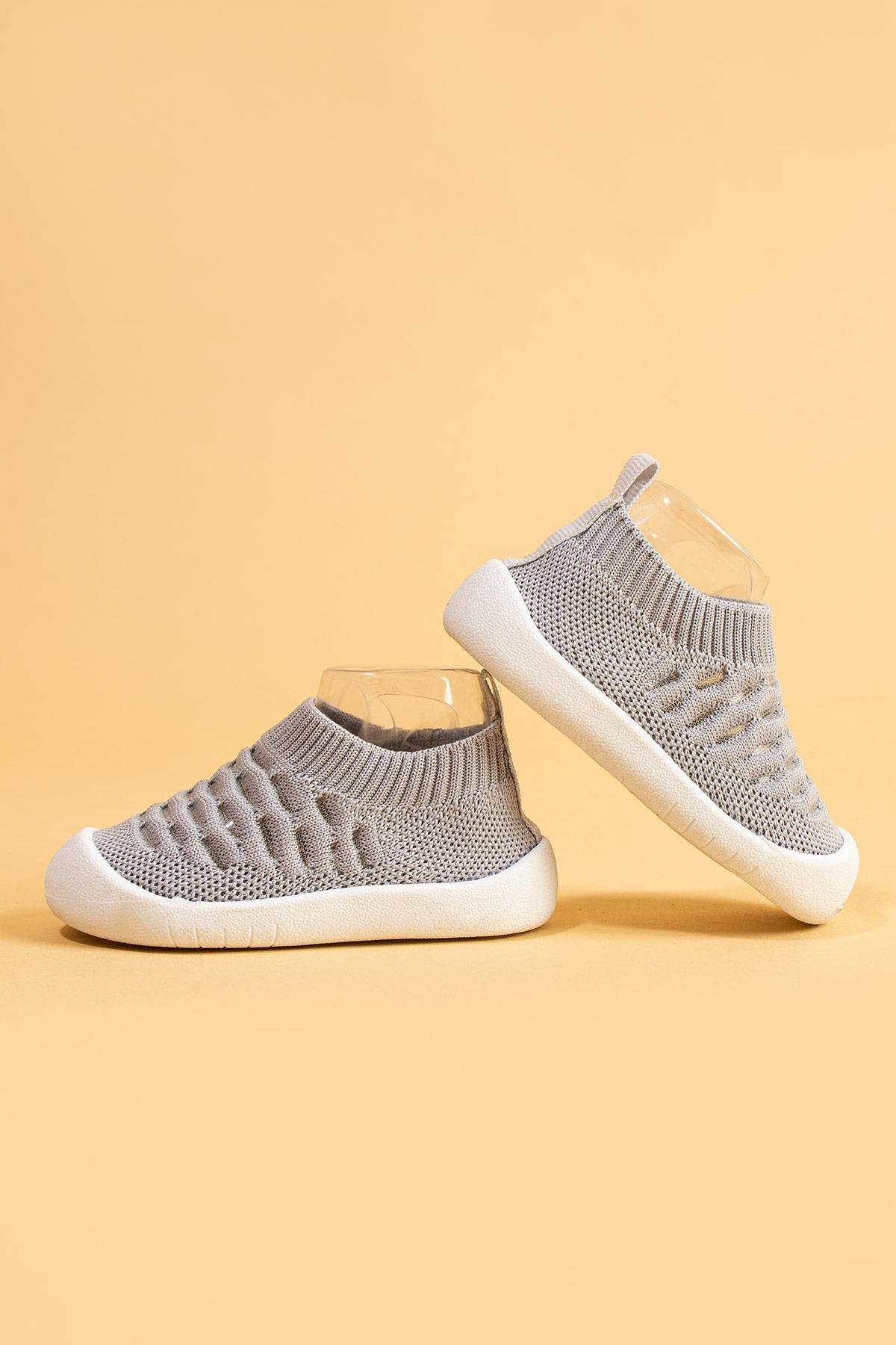 Bebek İlk Adım Ayakkabı Gri