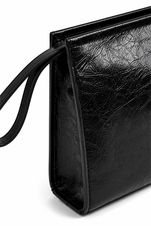 Kadın Portföy Çanta – Şık Tasarım, Günlük & Gece Kullanım Clutch Siyah