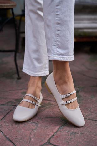 Çift Kemerli Babet Bej