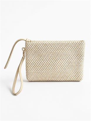 Clutch Çanta – Modern Dokulu Tasarım, Şık & Günlük Kullanım Beyaz