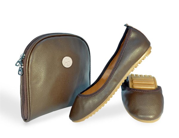 Rollbab Siena Kadın Babet Ayakkabı Çanta Set
