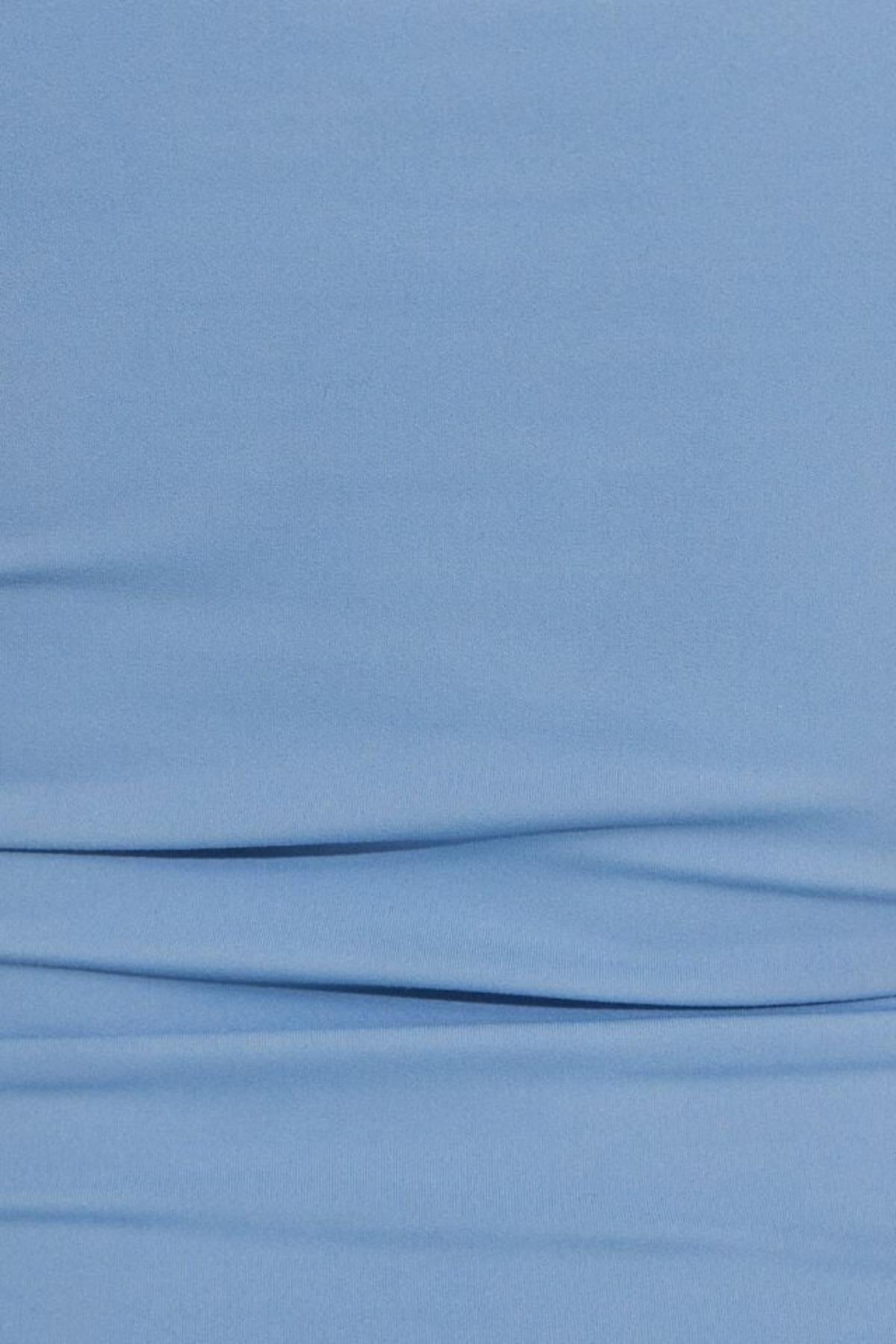 Bebe Mavi İnce Askılı Bluz
