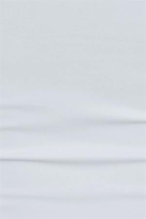 Beyaz Çift Katlı Straplez Pamuklu Üst Bluz