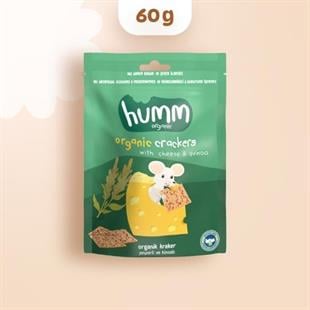 HUMM ORGANIC Peynirli Kinoalı Kraker 60 G