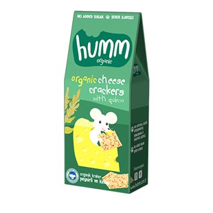HUMM ORGANIC Peynirli Kinoalı Kraker 60 G