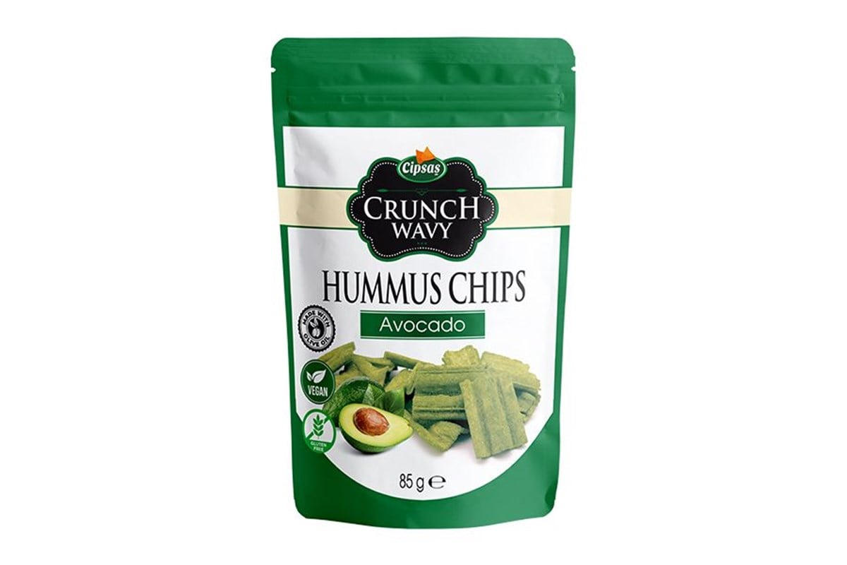 CRUNCH WAVY Avokado Aromalı Nohut Cipsi 85gr