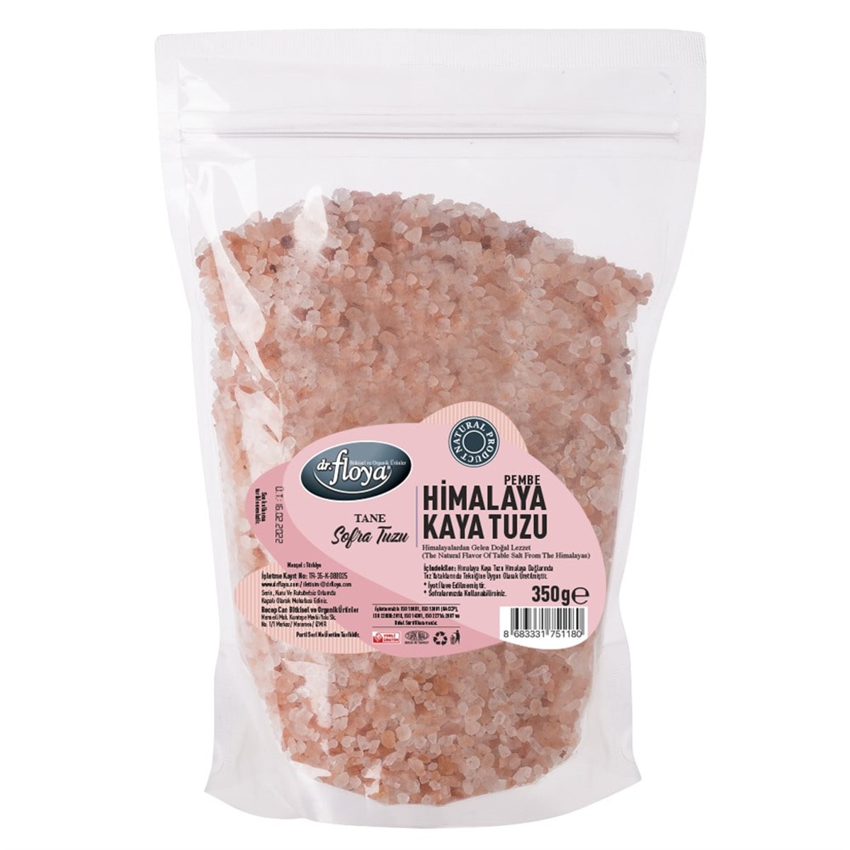 DR. FLOYA Himalaya Tuzu Tane Pembe 350g