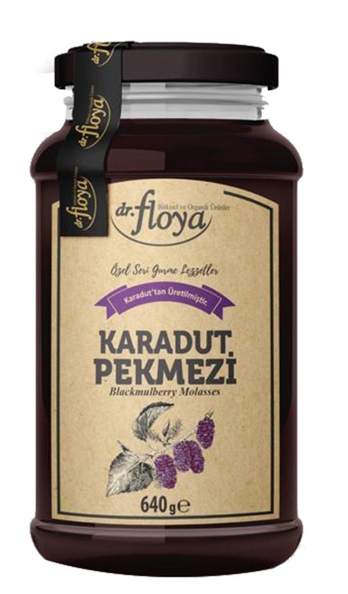 DR. FLOYA Karadut Pekmezi 640 gr