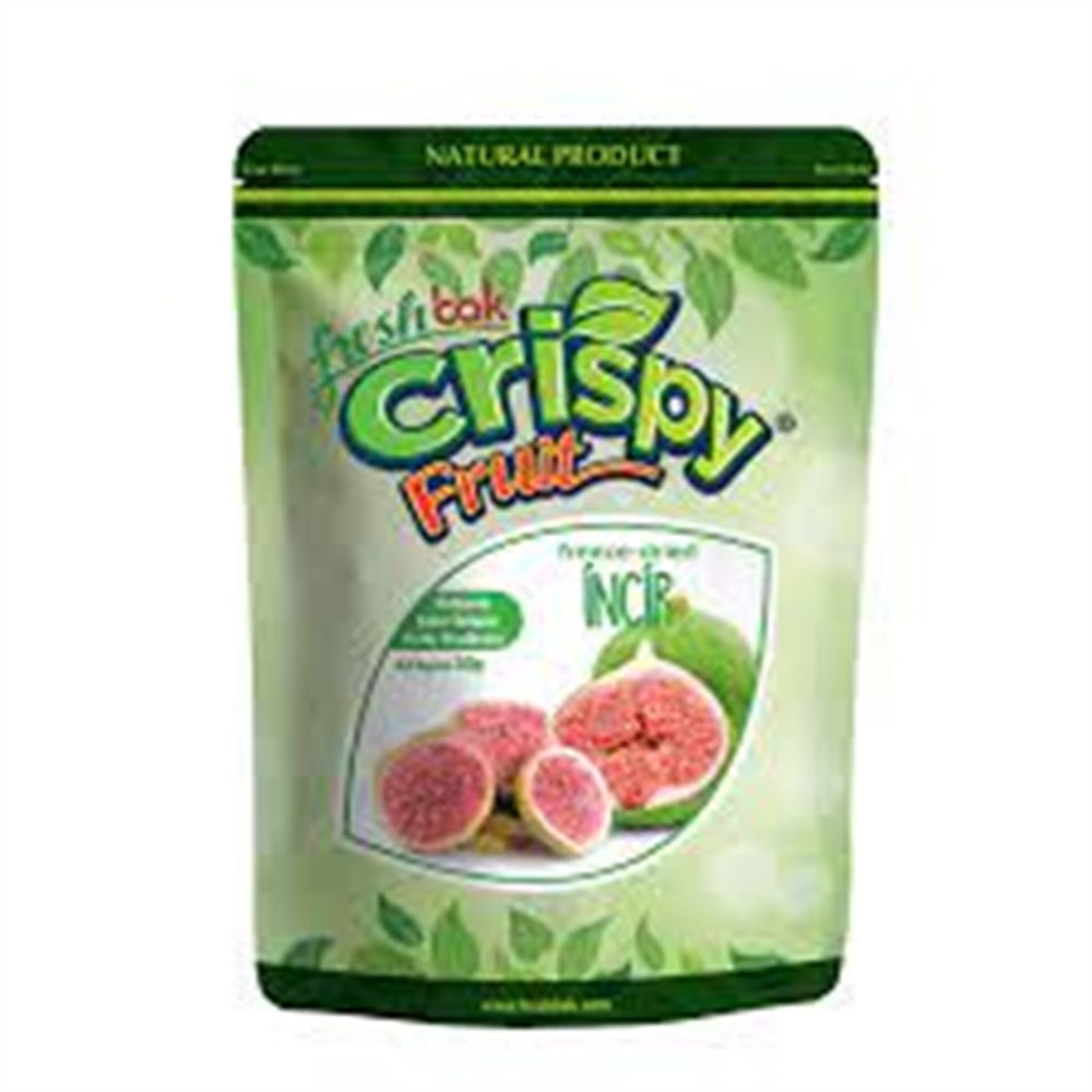 FRESHBAK Freeze Dried İncir 12 gr / Çıtır Meyve Cipsi