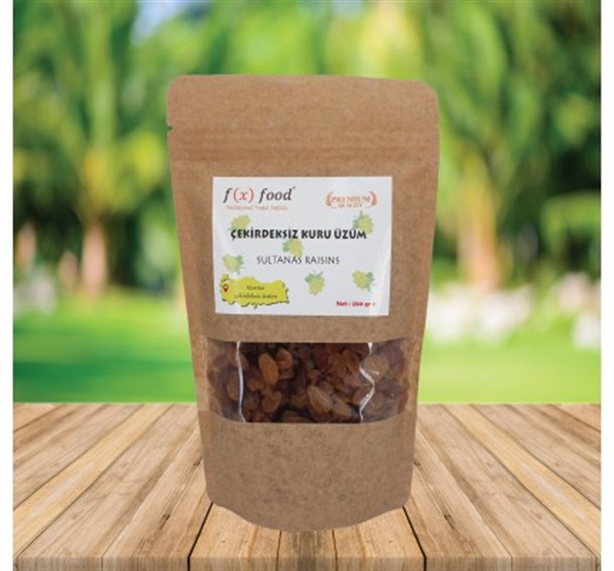 FX Çekirdeksiz Sultani Kuru Üzüm 250 gr / Manisa