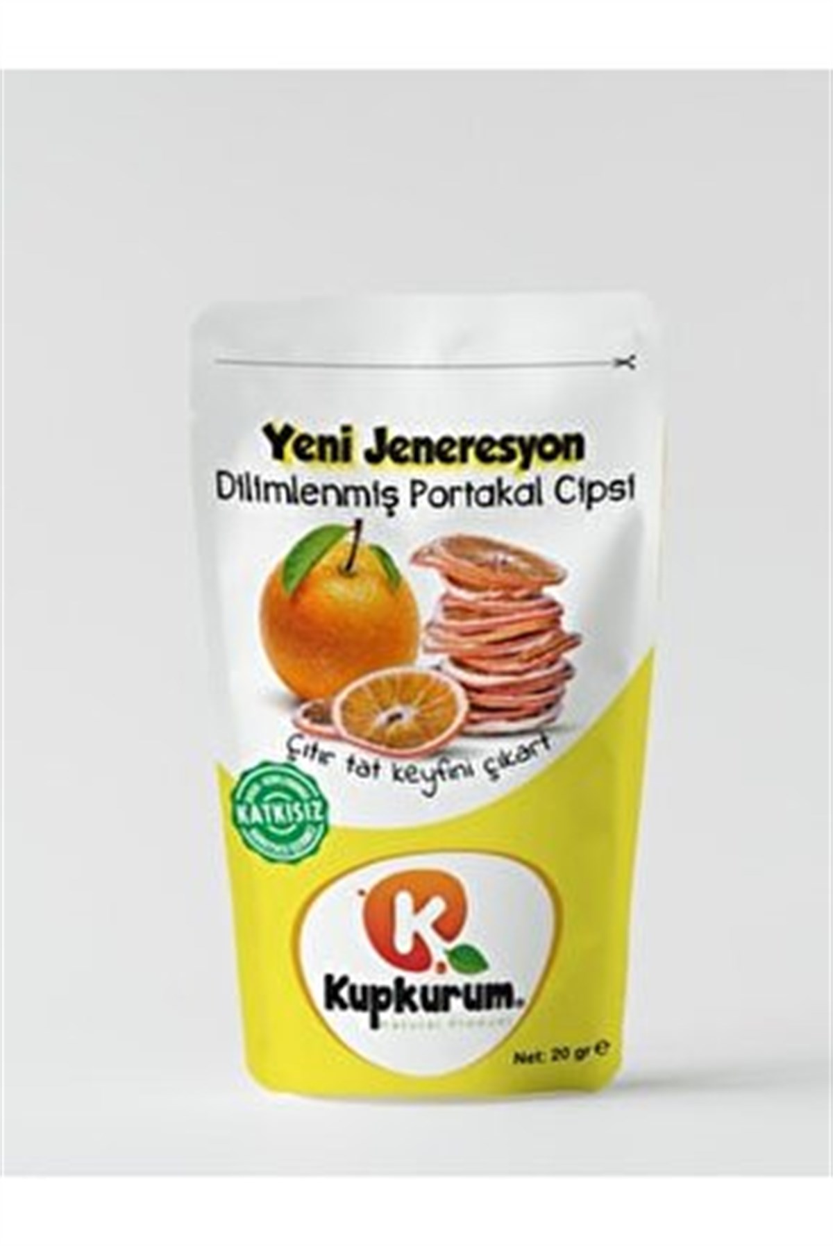 KUPKURUM Portakal Cipsi 20 Gr