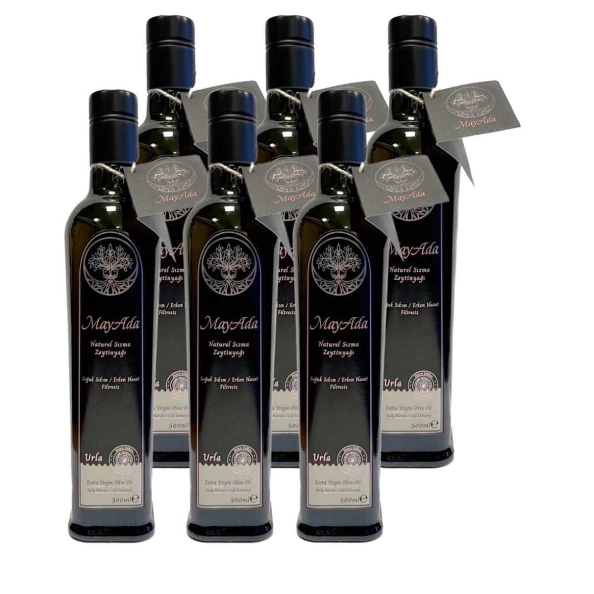 MayAda Naturel Sızma Zeytinyağı 500ml x 6 Adet - Maya Edition.