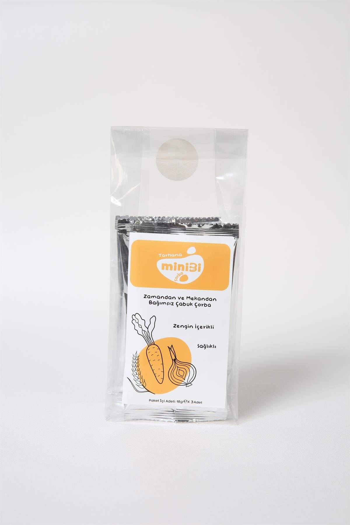 MİNİBİ Tarhana Çorbası - Bardak Çorba 3x18gr