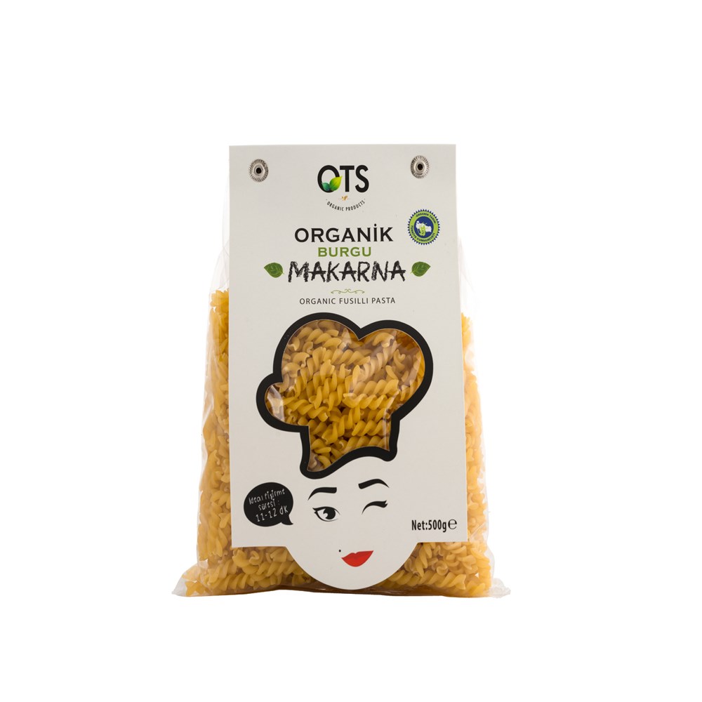 OTS Organik Sade Burgu Makarna 500 gr