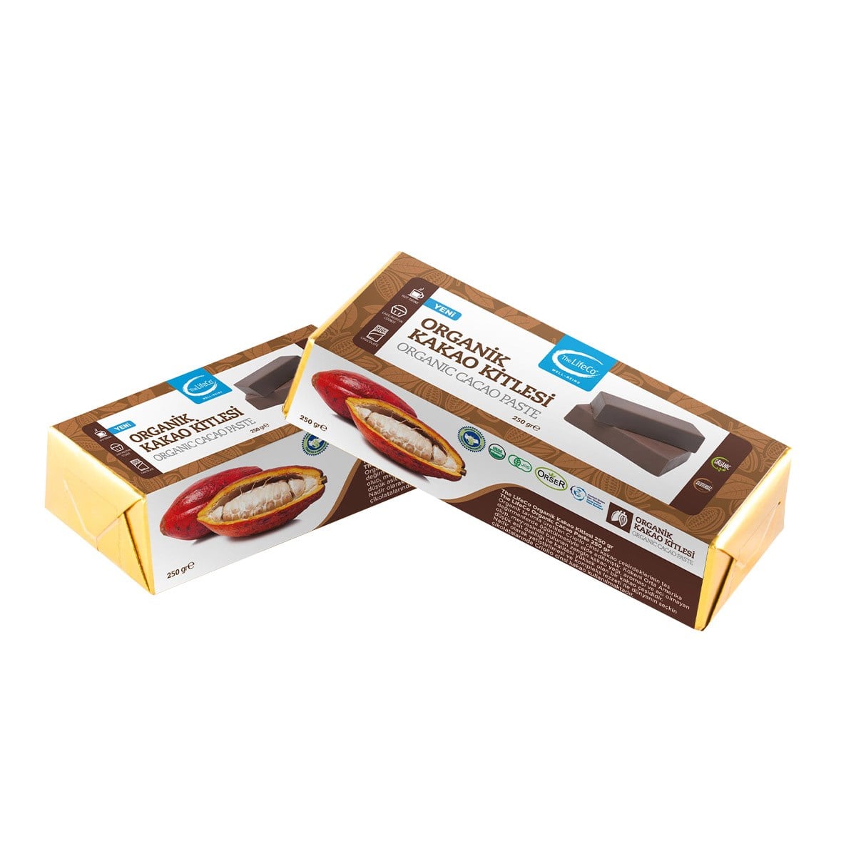 THE LIFECO ORGANİK Kakao Kitlesi 250 gr