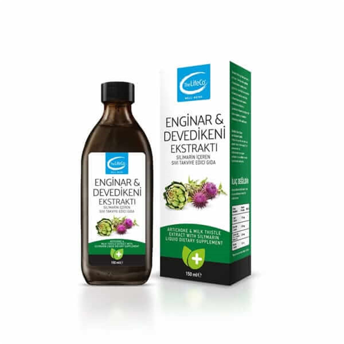 TheLifeCo Enginar & Devedikeni Ekstraktı 150 mL