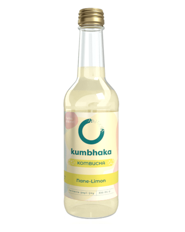 KUMBHAKA Kombucha Nane & Limon 330ml