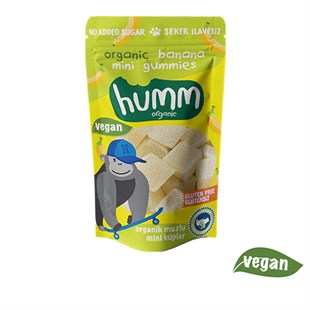 HUMM ORGANIC Muzlu Glutensiz Vegan Mini Küpler 30G