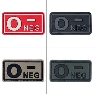 0 RH (-) Negatif Kan Grubu Patch Arma