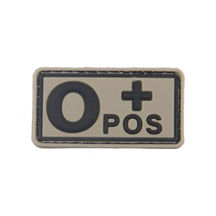 0 RH (+) Pozitif Kan Grubu Patch Arma