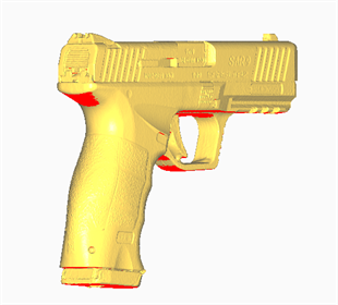 3D Tabanca Kalıbı - Sarsılmaz Sar9
