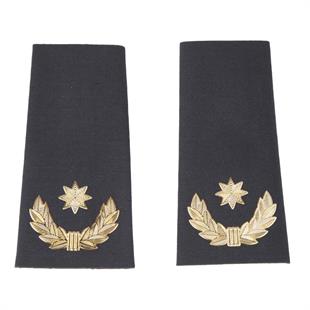 4. Sınıf Emniyet Müdürü Apoleti 3 Boyutlu Plastik Günlük Görev Rütbesi 1 Yıldız