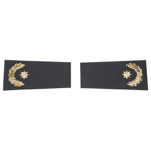 4. Sınıf Emniyet Müdürü Apoleti 3 Boyutlu Plastik Günlük Görev Rütbesi 1 Yıldız