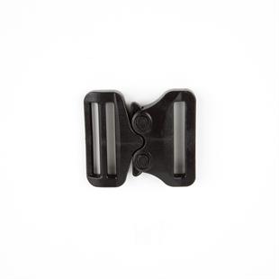 4cm Kobra Toka Kırılmaz Plastik Siyah