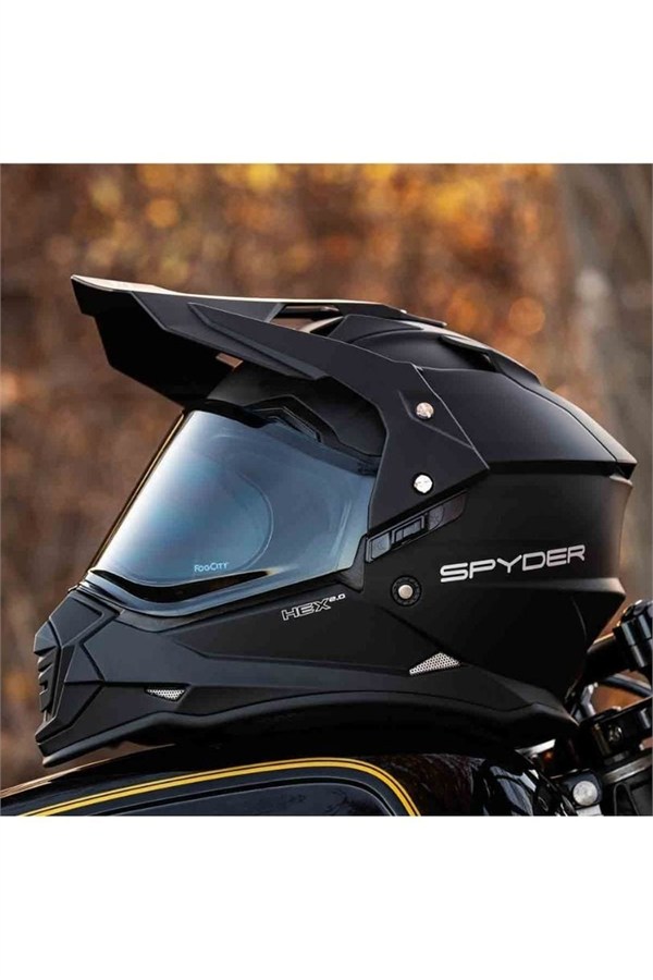 FogCity Pinlock Easy Enduro Kask Standart Buğu Önleyici Şeffaf Cam FC003
