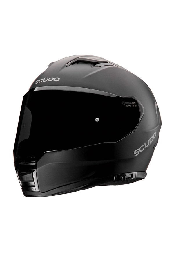 Scudo S1 Motosiklet Kaskı Siyah Vizörü