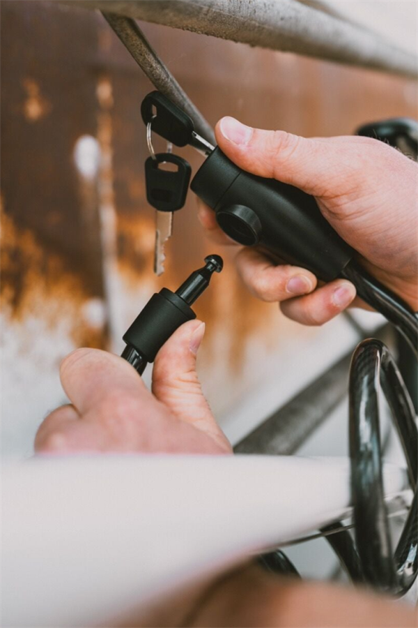 Tru-Tension BC114 Bike Lock 12 mm X 1.5 m Anahtarlı Bisiklet Kilidi