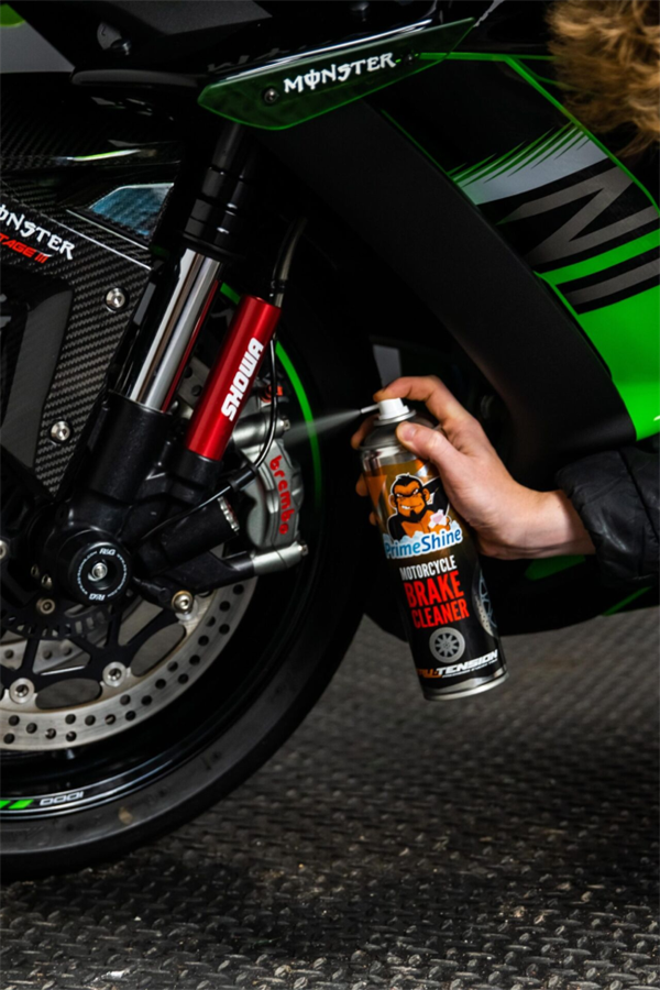 Tru-Tension M009 PrimeShine Motorcycle Break Cleaner 500ml Motosiklet  Balata Temizleyici Sprey