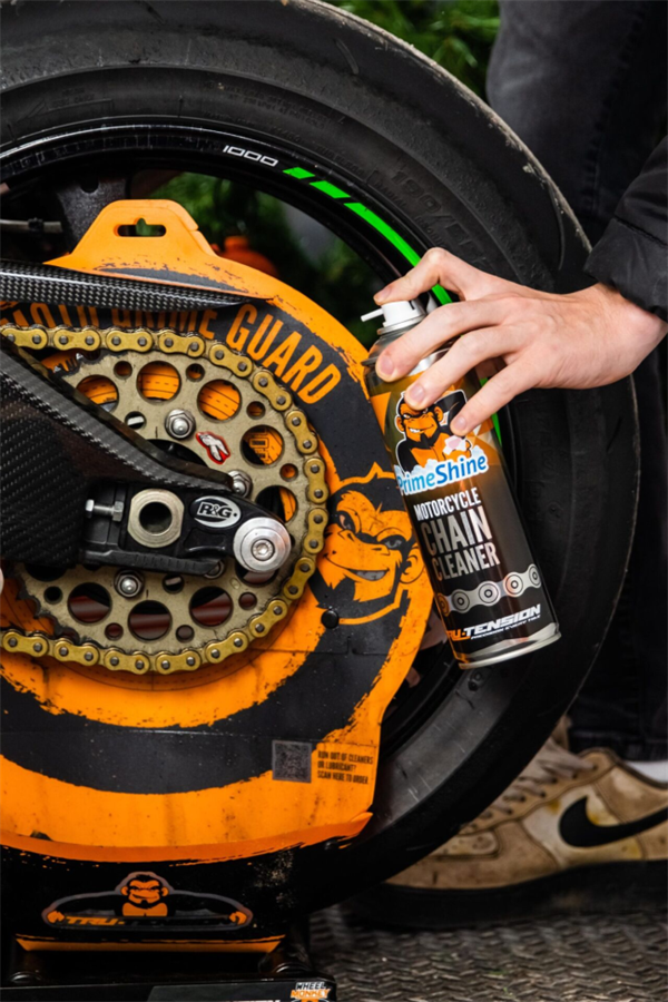 Tru-Tension M010 PrimeShine Chain Cleaner 500ml Motosiklet Zincir Temizleme Spreyi