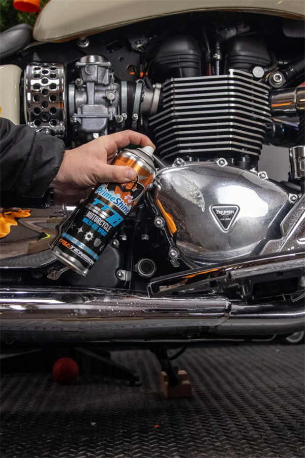 Tru-Tension M011 PrimeShine TT78 Multi-Use 500ml Motosiklet İçin Üstün Yağlama ve Temizleme Spreyi