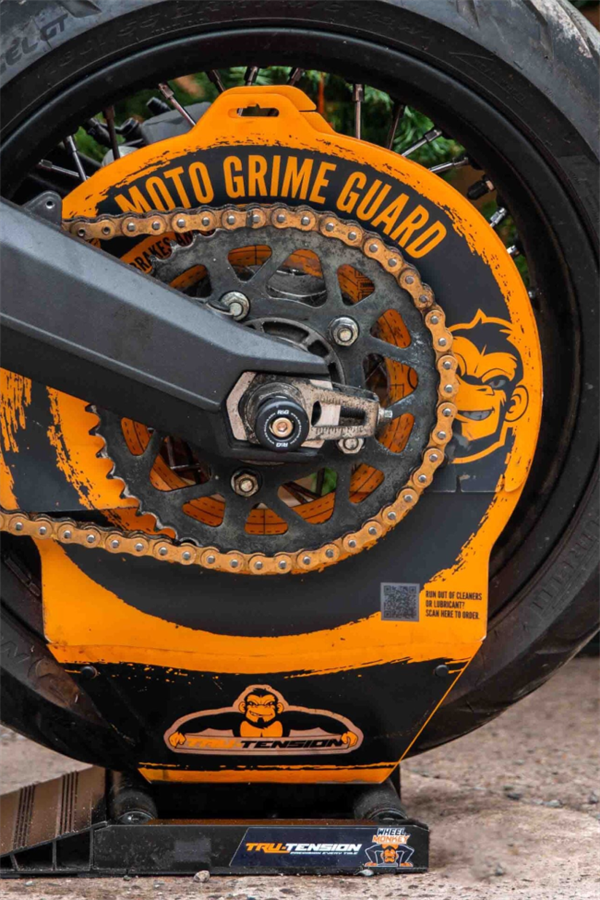 Tru-Tension M043 Moto Grime Guard Motosiklet Disk Koruma Bakım Kılıfı