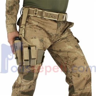 Airsoft Silah Bacak Kılıfı Universal Tüm Tabancalar İçin Fırtına Çöl Kamuflaj