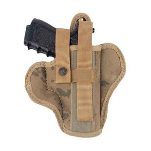 Airsoft Silah Kılıfı Universal Tüm Tabancalar İçin Dış Taşıma Sağ El Kumaş Tam Kelebek Çöl Kamuflaj