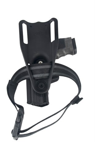 Akar Sarsılmaz SAR9 Alçak Taşıma Bel Bacak Kılıfı Siyah 1. Versiyon