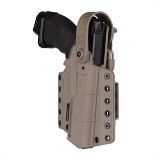 Akar Sarsılmaz SAR9 - SAR9 Mete Polimer Taktik Kılıf Kapalı Sistem Seviye 2 Kilitli Çöl Rengi