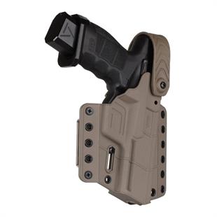 Akar Sarsılmaz SAR9 - SAR9 Mete Polimer Taktik Kılıf Kapalı Sistem Seviye 2 Kilitli Çöl Rengi