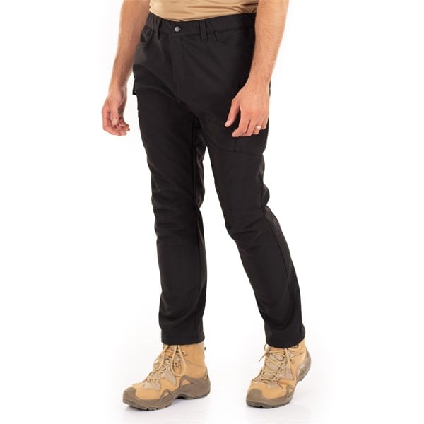 Alpha Softshell Taktik Pantolon İçi Polarlı Çok Cepli Siyah