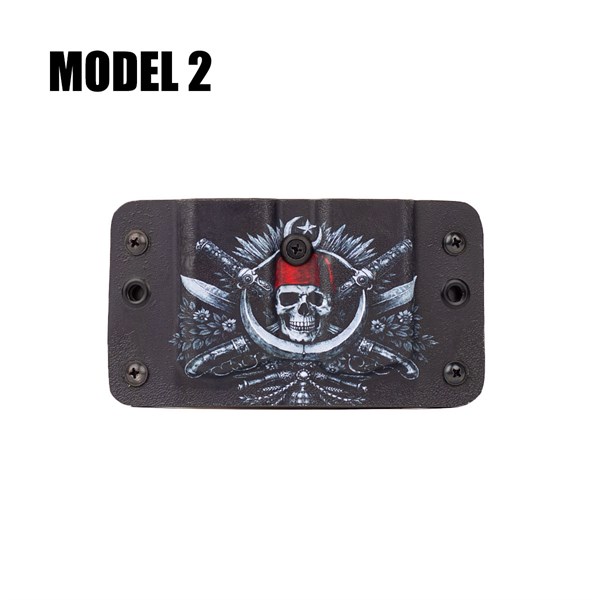 Amerikan Kydex Çiftli Şarjör Kılıfı Tasarım Modeller